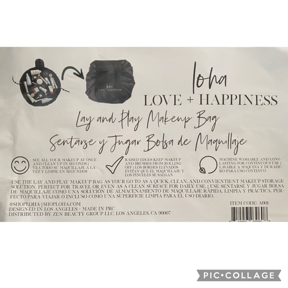 SOLD🦋3/$30🦋 lay & play makeup bag ~ great travel cosmetic bag - Picture 8 of 12